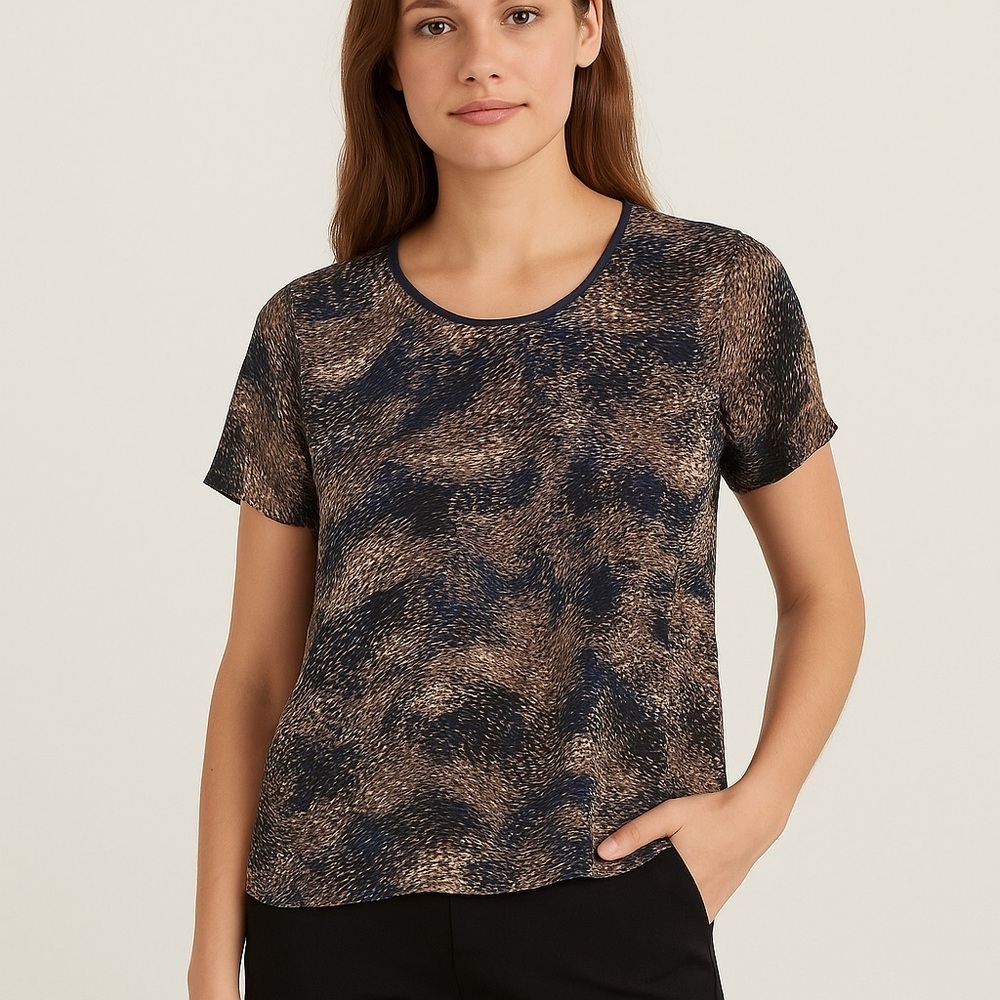 SUNCOO Paris Lilie Keyhole Blouse